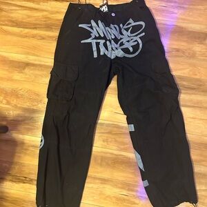 Men's Black Cargo Pants
